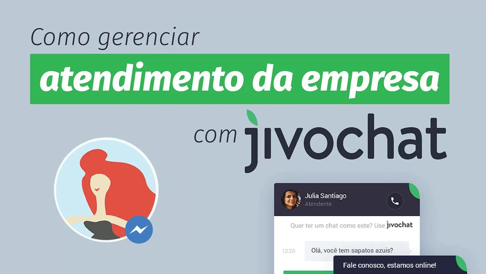 Ilustração sobre como gerenciar atendimento da empresa